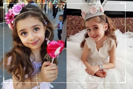 擔心女兒太美被綁架，爸爸辭職當保鏢！伊朗萌娃被封「全球最美的臉蛋」