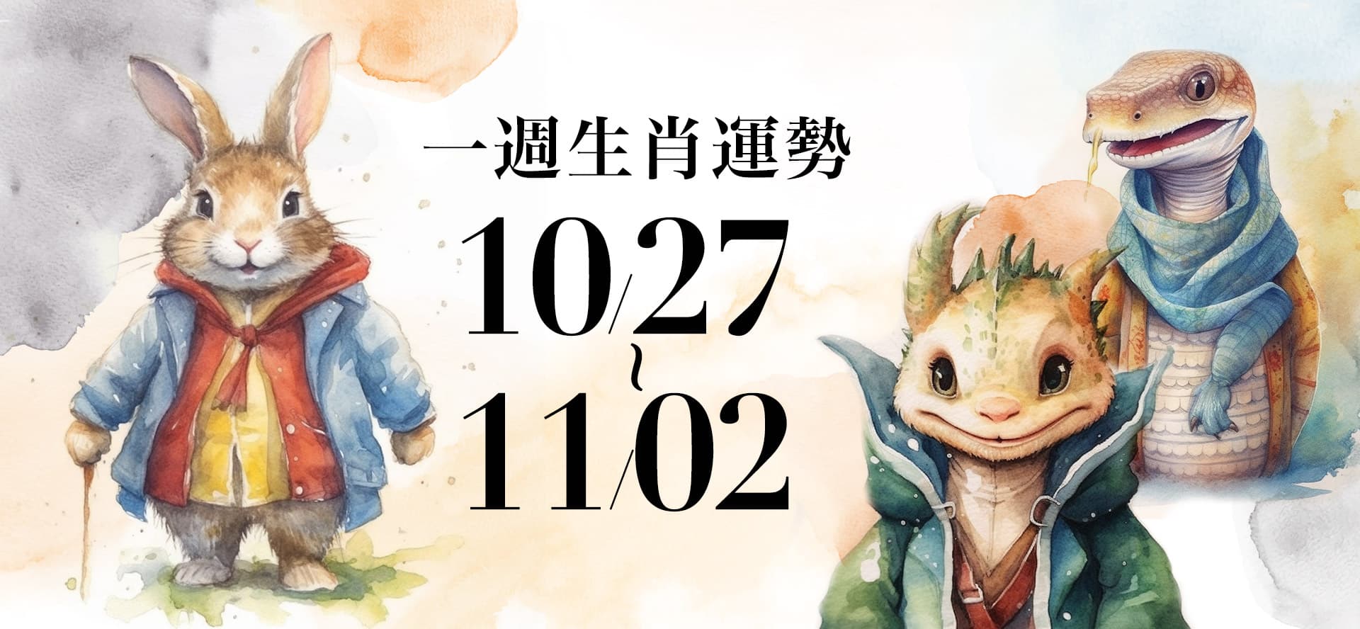 十二生肖一週運勢10／27～11／02！屬龍事業將有貴人出現，「這生肖」有望收穫一筆豐厚報酬