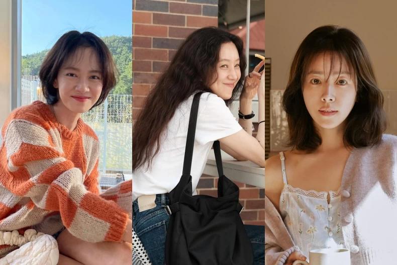 韓國女星「40+髮型範本」推薦！宋智孝精靈短髮顯小臉+髮量，這款最適合自然捲髮質！