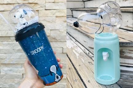 超萌「史努比飲水機」提醒你多喝水！還有夢幻「雪花水晶杯」，5款週邊集起來