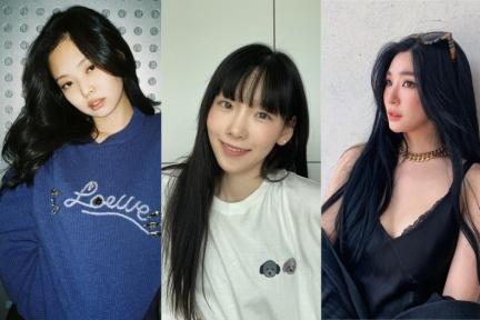 韓國秋冬大勢「黑髮」更顯嫩顯白！盤點4女星Jennie、太妍染黑超仙
