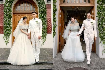 恭喜！KIMIKO、王家玄百年教堂舉辦婚禮，浪漫誓詞承諾「我想一輩子在你身旁」