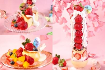 20公分高「超豪華草莓101」讓你一次吃個夠！網美最愛「浮誇系甜點」草莓季必吃清單