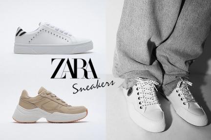 奶茶色老爹鞋很可以！ZARA「球鞋」6款推薦，這雙平價版Nike AF1快搶起來