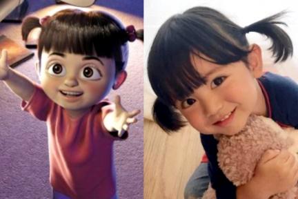 療癒的笑容！日本萌娃激似「怪獸電力公司」小女孩爆紅，粉絲心碎：本尊竟是男兒身？