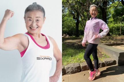 65歲開始運動，5年瘦15公斤！日本90歲健身奶奶：別拿年齡當藉口，勇敢挑戰就會成功