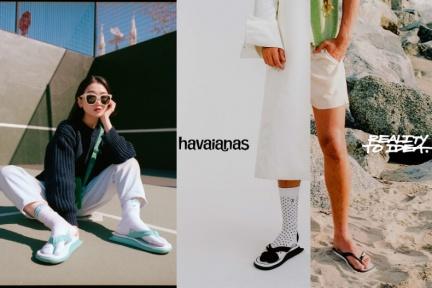 快跟上「襪子X人字拖」潮流！Havaianas哈瓦仕推出新聯名，黑白配色百搭又耐穿