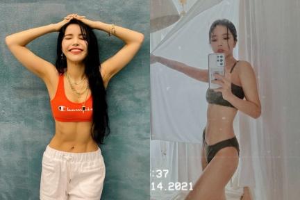 南韓女神2個月「體脂狂降7․4％」川字腹肌又進化了！公開「運動＋飲食菜單」照吃就狂瘦