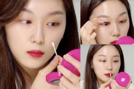 便宜又好用！韓國彩妝師示範「棉花棒」上妝5技巧，燙睫毛、去黑頭都能搞定