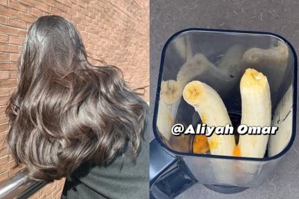 髮尾乾枯又毛燥？快學網友自製「香蕉護髮膜」，養出驚人光澤瀑布髮！