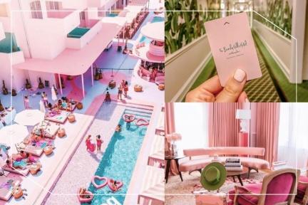 6家夢幻少女心粉色酒店：粉色香檳池、粉紅沙灘、摩洛哥宮殿，人間仙境實現公主夢！