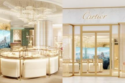 卡地亞台北101全球旗艦店嶄新開幕，打造三層百坪空間，滿載全新能量！