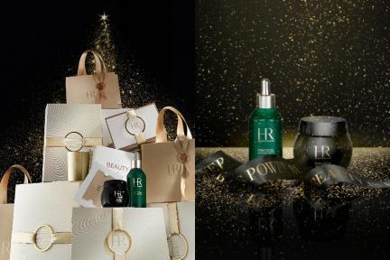 HR赫蓮娜2022年點亮聖誕金燦星光！首度推出黑繃帶、綠寶瓶「法式包裝＋客製封蠟」奢寵組合