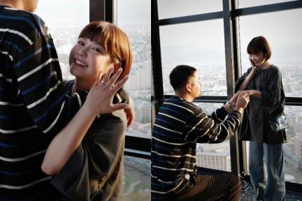 恭喜！40歲李佳穎在日本被「小9歲男友」求婚成功！一秒噴淚：我很幸福