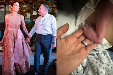 恭喜！61歲楊紫瓊突然曬嬰兒腳丫照，直呼「我們太幸福」，網友瘋猜寶寶來歷