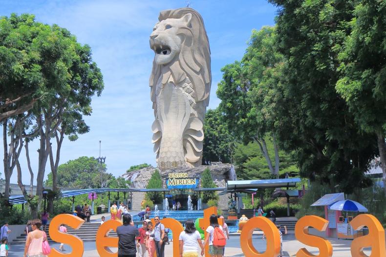 要看要快！新加坡知名地標「聖淘沙魚尾獅」即將拆除，這一天正式動工