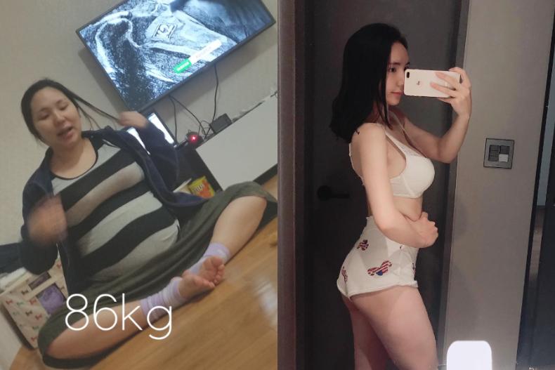 韓國真實版妻子的復仇！產後發胖被說噁心，剷肉40公斤逆襲成女神