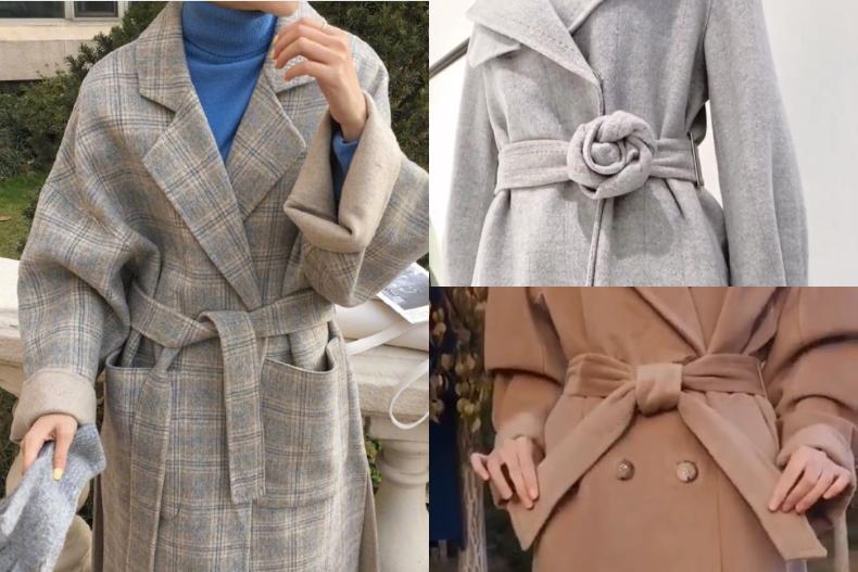 學會大衣腰帶4種綁法，立刻使你的冬季大衣造型美度破表！