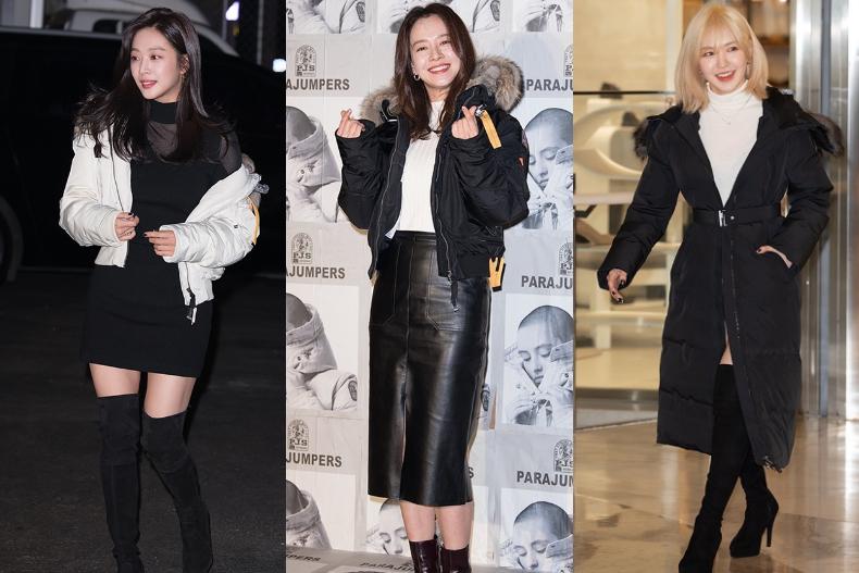 學韓國女星穿羽絨外套！宋智孝「這樣搭」，不只保暖還超級顯瘦