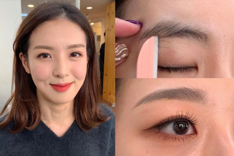 修眉不求人！韓彩妝師傳授「簡單3步驟」，輕鬆修出韓妞最愛的自然眉