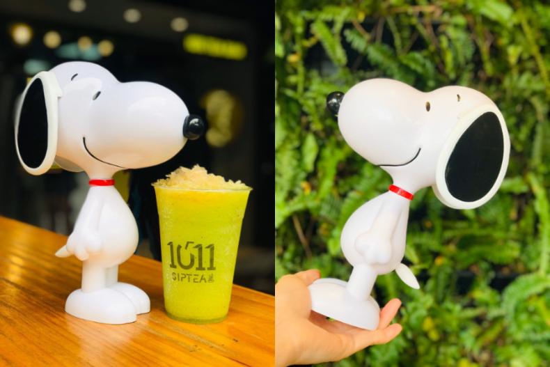 一整隻Snoopy做成的杯杯！人氣手搖飲快閃11天，究極可愛「3D立體杯」錯過會哭