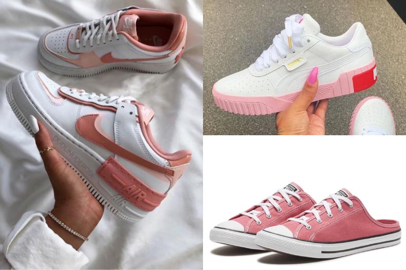 少女心又燃起來了！這5雙「蜜桃粉」球鞋名單，Nike AF1就是欠收款