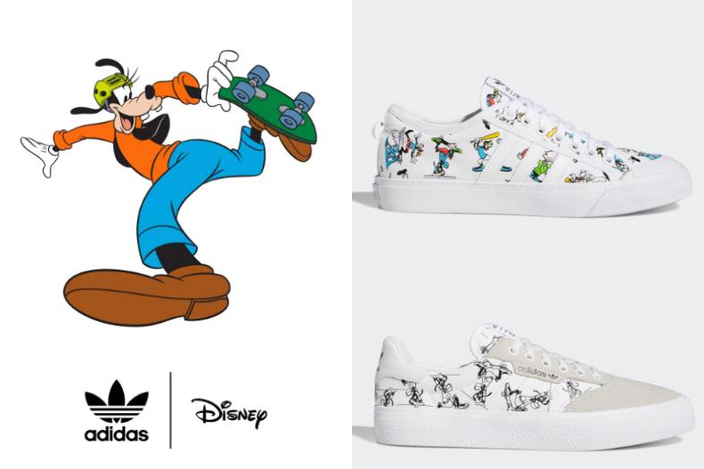 是高飛！adidas Originals X迪士尼聯名球鞋登場，加碼祭出小白鞋也是也是很該入手