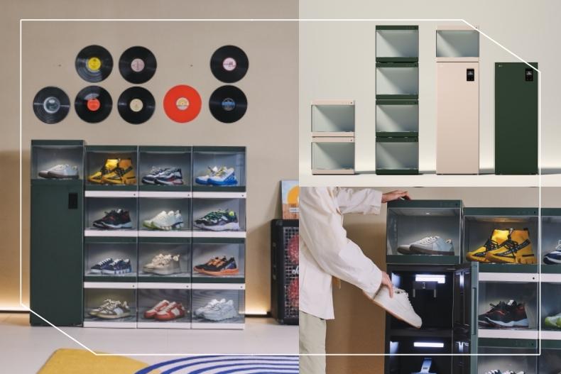 球鞋控必收！LG「智能鞋櫃」新質感系家電，360度轉盤設計自動清潔防潮！