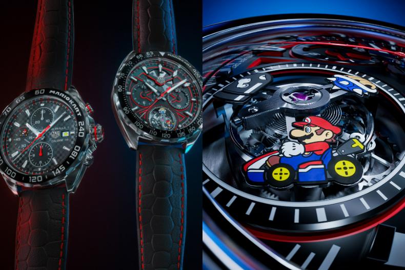 TAG Heuer泰格豪雅再度攜手Nintendo任天堂，推出聯名限量腕錶
