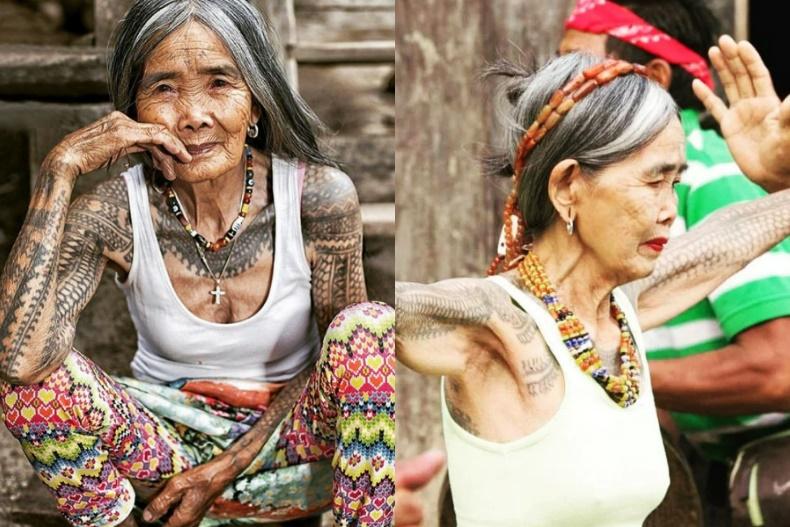 一做就是90年！106歲國寶刺青女王登「時尚雜誌」，每年吸引全球名人朝聖