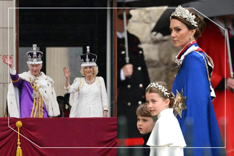 卡蜜拉戴「回收后冠」！查爾斯國王317․4克拉巨鑽王冠加冕，凱特王妃＆夏綠蒂被讚全場最美
