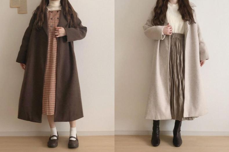 視覺秒增10cm！日本女生大衣顯高法公開，只需掌握1：2「比例」關鍵，不怕臃腫又保暖