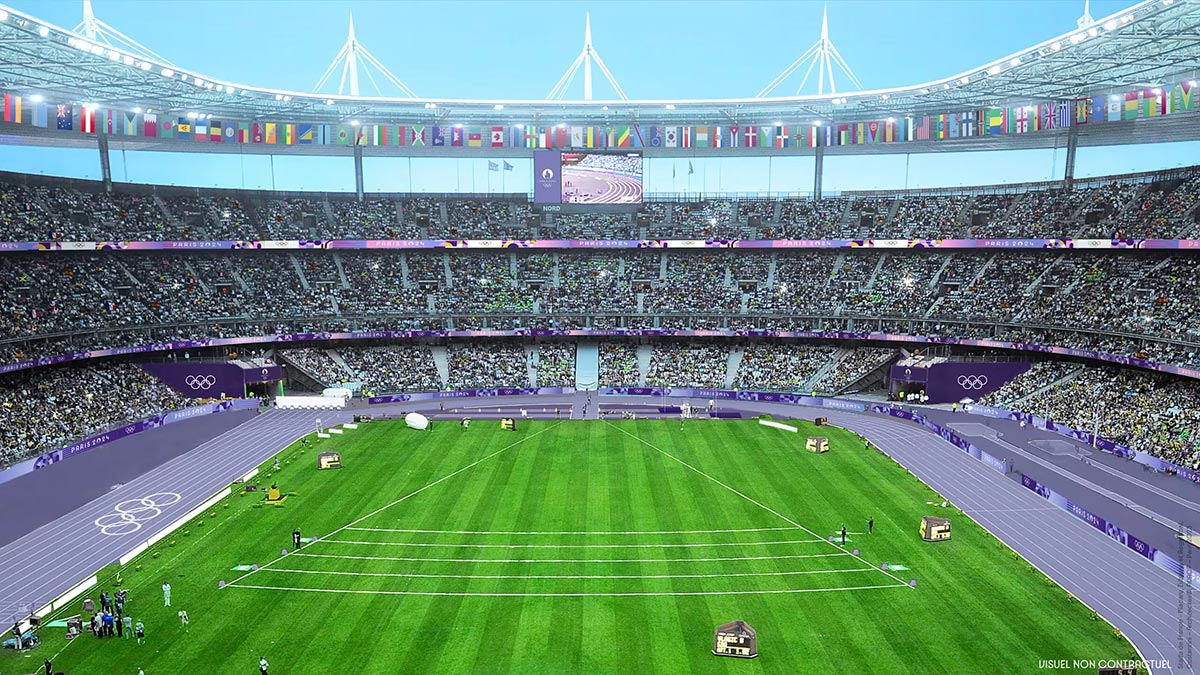 2024巴黎奧運時尚設計焦點：紫色環保跑道